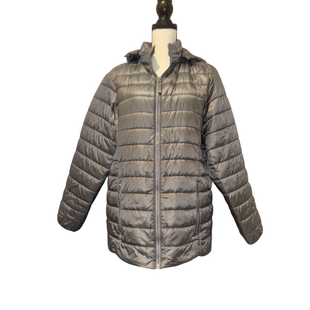 SOUTHERN COUTURE packable lightweight puffer coat women’s size LARGE